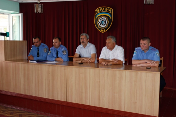 Правоохранителям Арбузинского и Врадиевского райотделов милиции представлены новые начальники 