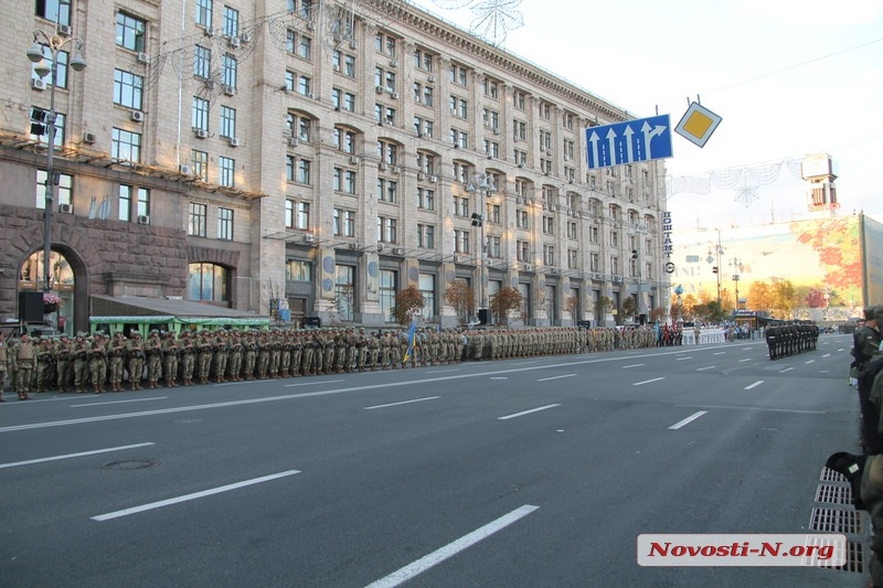 Репетиция военного марша ко Дню независимости в Киеве. ФОТОРЕПОРТАЖ