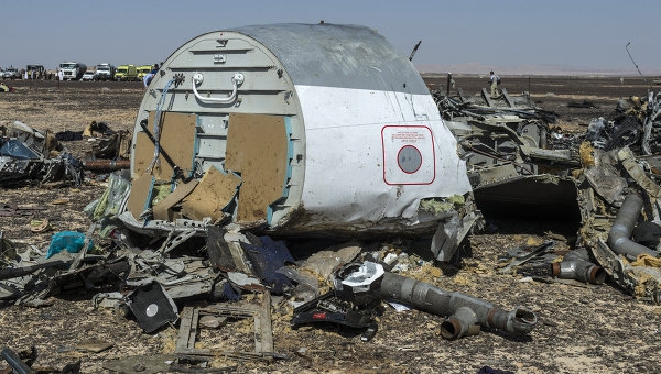 Неисправность внутри самолета стала причиной падения российского А321 в Египте - СМИ