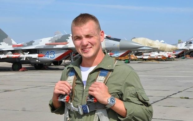 Погибший летчик Егор Большаков 