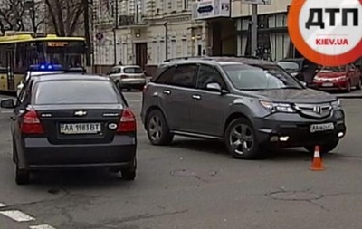 Сотрудники ГПУ попали в Киеве в ДТП  