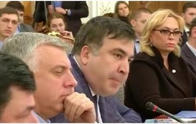 Саакашвили опубликовал свою версию скандала с Аваковым