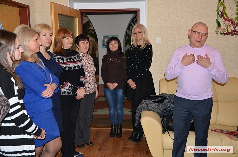 Депутат Николаевского городского совета поздравил воспитанников детсада «Северное сияние»