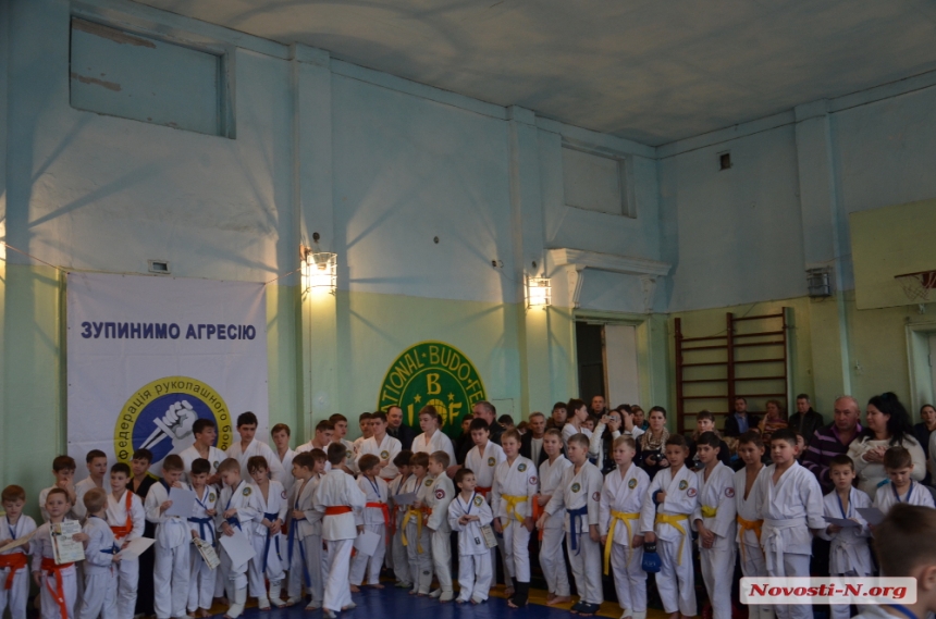 В Николаеве прошел областной чемпионат по рукопашному бою