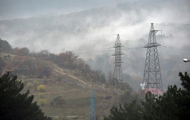 В Крыму заявили, что им не нужен свет из Украины