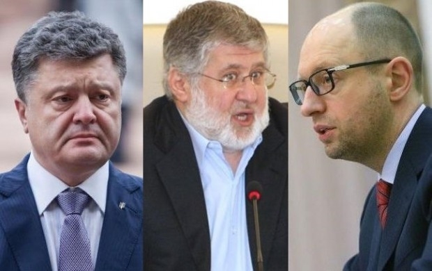 СМИ: Яценюк и Порошенко тайно встретились с Коломойским