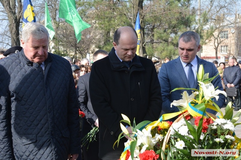 В Николаеве почтили память Тараса Шевченко