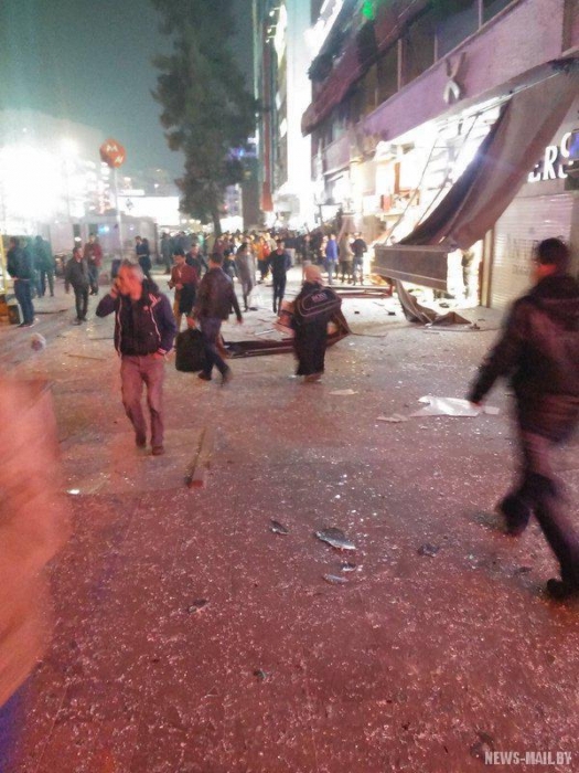 В сети появилось видео теракта в турецкой столице