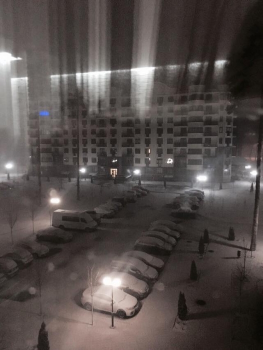 Киев засыпало снегом. ФОТО