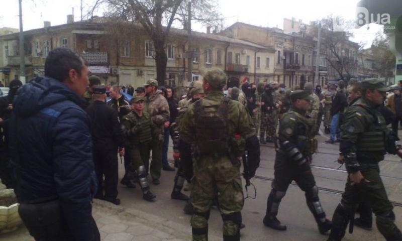 В Одессе произошли столкновения в день освобождения города