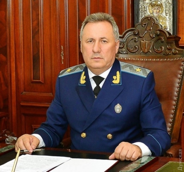 Николай Стоянов уволен с должности прокурора Одесской области и из органов прокуратуры