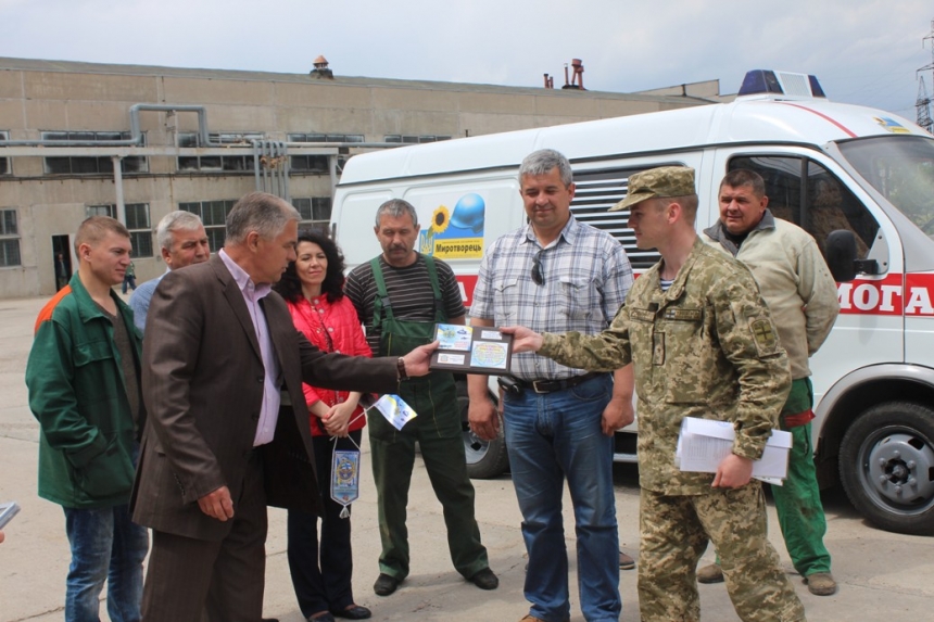 На Южно-Украинской АЭС отремонтировали автотехнику для военных летчиков