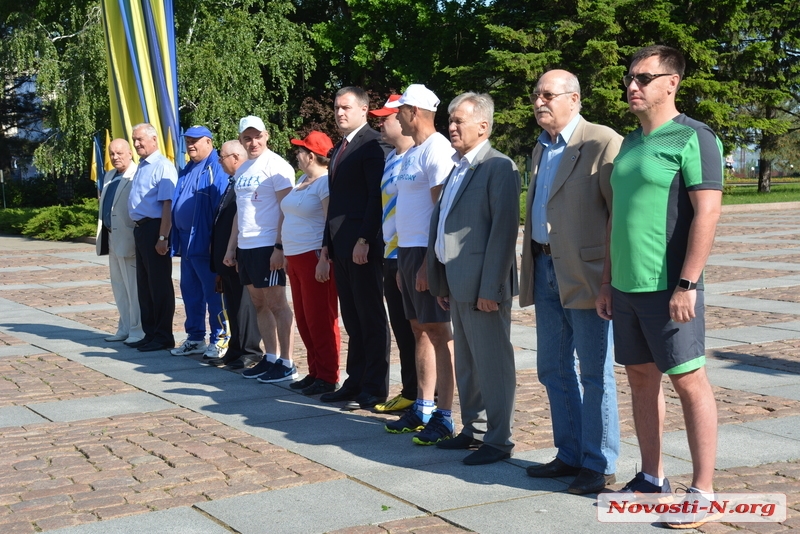 В Николаеве отметили Олимпийский день бега