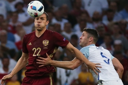 Россия сыграла  вничью с Англией на чемпионате Европы по футболу