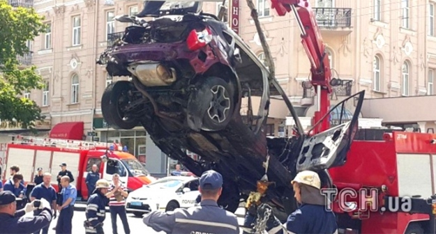  Бомба в машине, в которой погиб Шеремет, была заложена прямо под сидением водителя