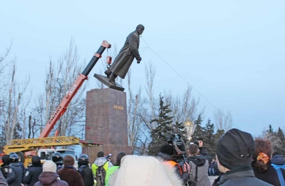 Судьба снесенного памятника Ленину в Николаеве остается неизвестной