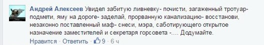 Пользователи соцсетей активно обсуждают предложение мэра Сенкевича чистить ливневки самостоятельно