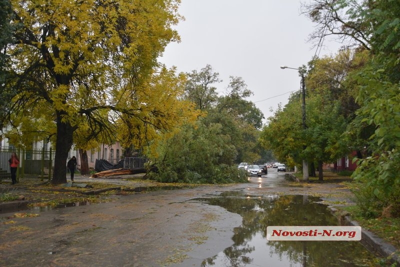 За прошедшие сутки в Николаеве выпало две месячные нормы осадков 