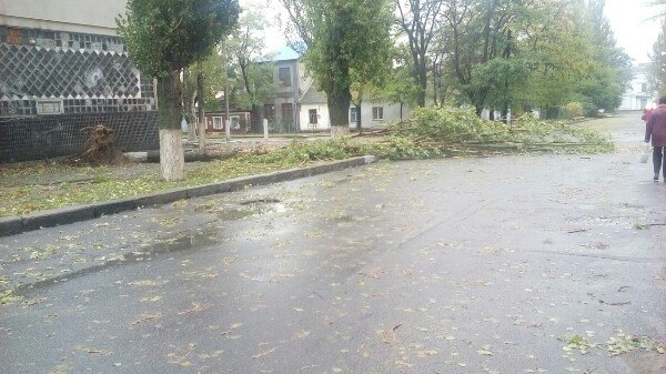 Николаевцы делятся впечатлениями от стихии в соцсетях. ФОТО