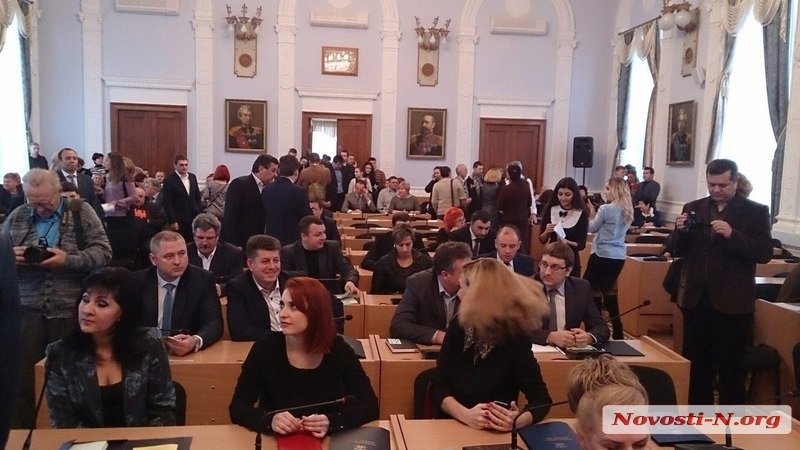 Очередное заседание сессии Николаевского горсовета состоится 25 октября