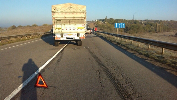 В Вознесенском районе грузовик насмерть сбил 33-летнюю женщину