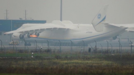В немецком аэропорту загорелся украинский самолет «Мрия». ВИДЕО