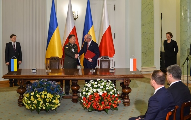 Украина заключила с Польшей военное соглашение