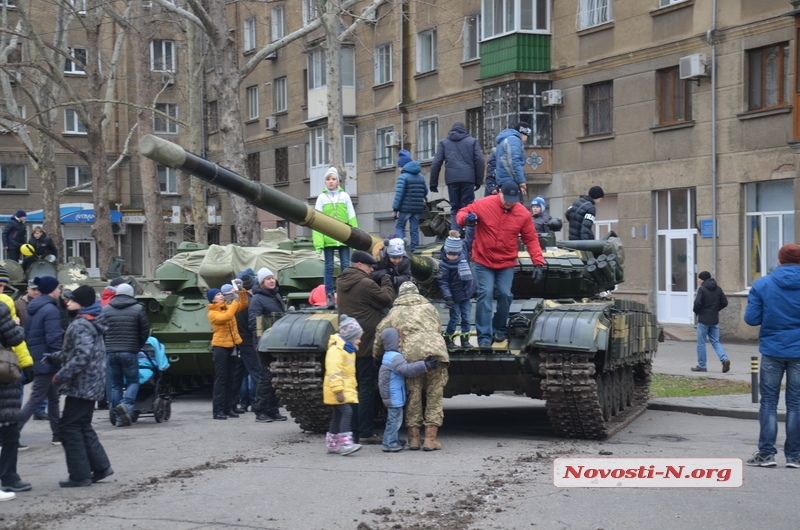 Мероприятия ко Дню ВС Украины в Николаеве