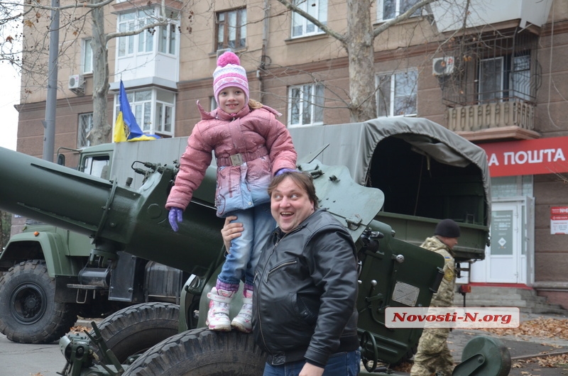 Мероприятия ко Дню ВС Украины в Николаеве