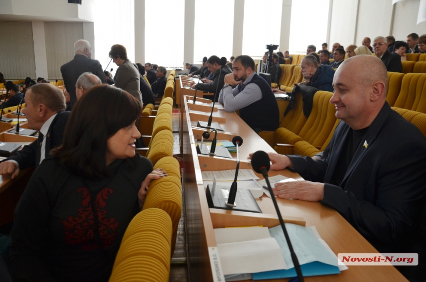 Как депутаты областного совета передавали «Николаевоблтеплоэнерго» городу. ФОТОРЕПОРТАЖ