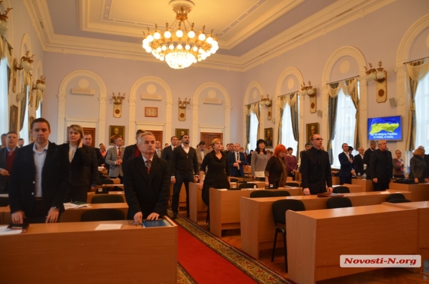 Начала свою работу 15 сессия Николаевского городского совета. ОНЛАЙН