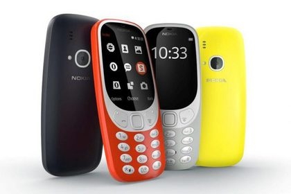 Представлена новая версия легендарного телефона Nokia 3310. 