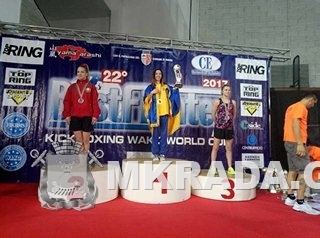 Николаевская спортсменка стала абсолютной обладательницей Кубка Мира по кикбоксингу WAKO