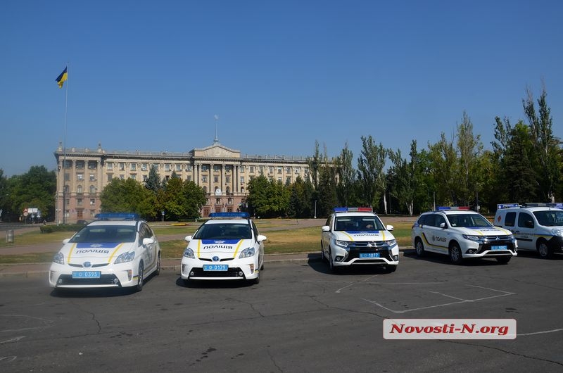 В Николаеве отмечают День Национальной полиции Украины