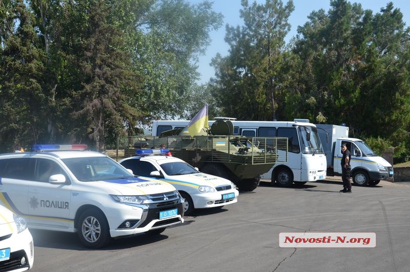 В Николаеве отмечают День Национальной полиции Украины