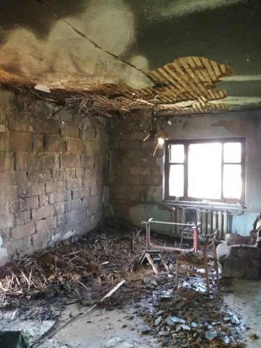 На Николаевщине горел частный жилой дом