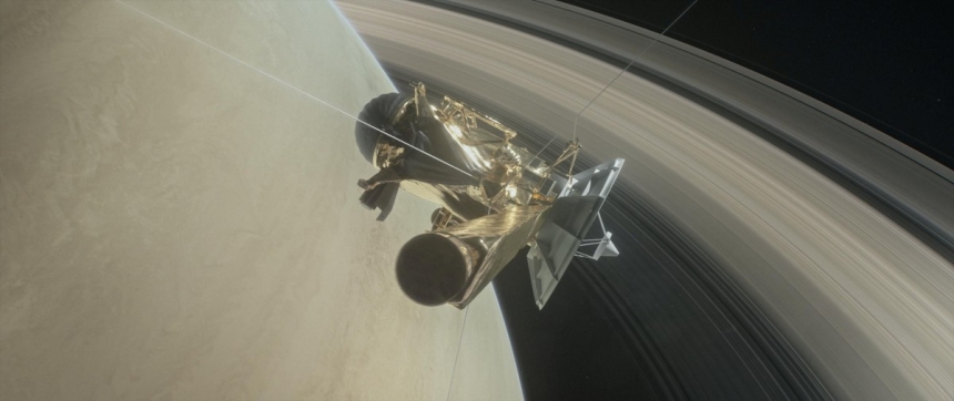 После 20 лет успешной миссии аппарат Cassini сгорит в атмосфере Сатурна