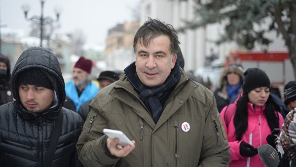 Выступления Саакашвили на вече в центре Киева. ВИДЕО