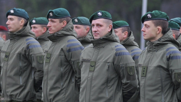 Литовские власти направили в Украину 12 "железных волков" для штаба ВСУ