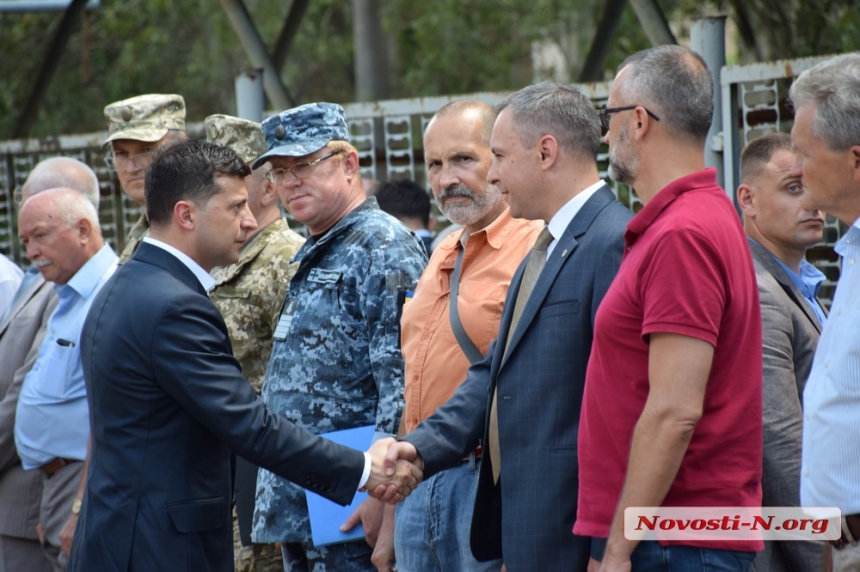 Как Владимир Зеленский побывал на крейсере «Украина» в Николаеве. ФОТОРЕПОРТАЖ