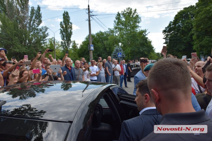 Как Владимир Зеленский побывал на крейсере «Украина» в Николаеве. ФОТОРЕПОРТАЖ