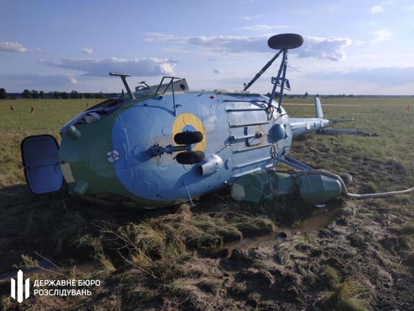Падение военного вертолета на Львовщине: ГБР открыло дело по статье «нарушение правил полетов»