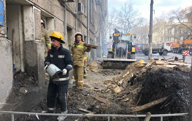 В сгоревшем одесском колледже не было никакой пожарной сигнализации