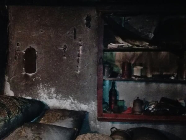 На Николаевщине из-за пожара 58-летняя женщина попала в реанимацию