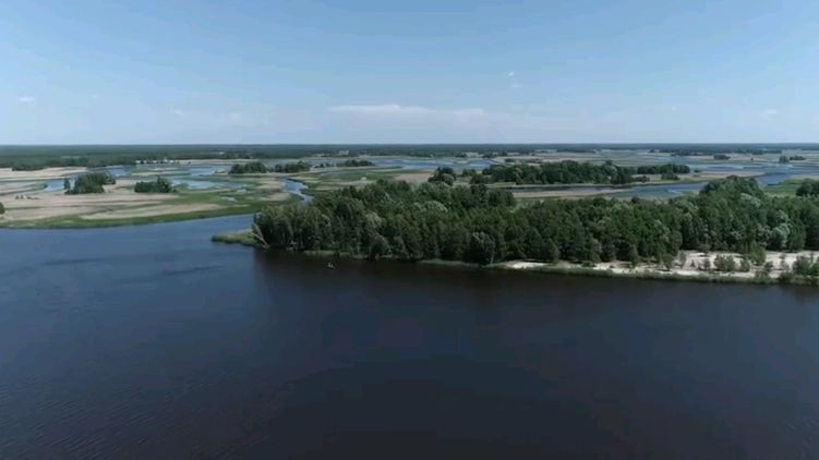 Появилось видео Припяти в зоне отчуждения Чернобыльской АЭС с высоты птичьего полета