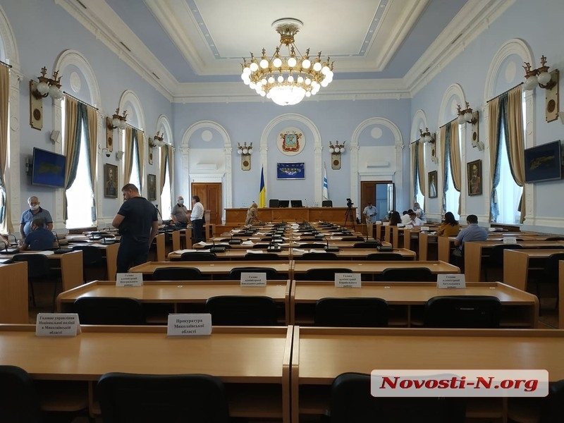 В Николаеве вновь перенесли сессию городского совета