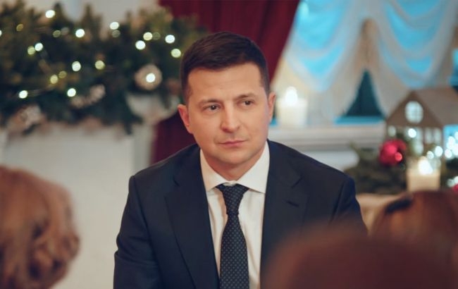  Зеленский поздравил граждан Украины с Новым годом