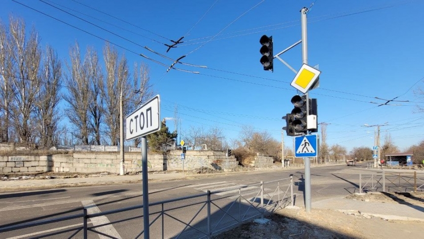 В Николаеве установили новые светофоры: почему они не работают