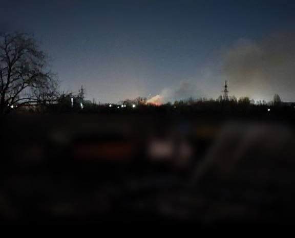 В Мелитополе несколько часов на захваченном россиянами заводе Гидромаш продолжались взрывы