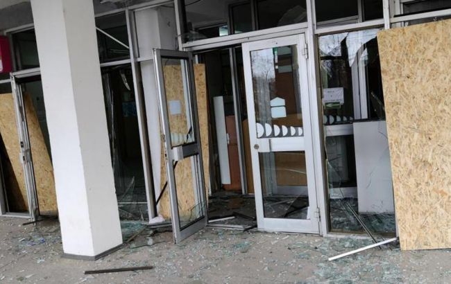 В Херсоне оккупанты обстреляли детскую больницу